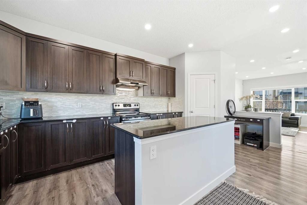 14 Skyview Point Road Ne, Calgary, AB - Indoor Photo Showing Kitchen With Upgraded Kitchen