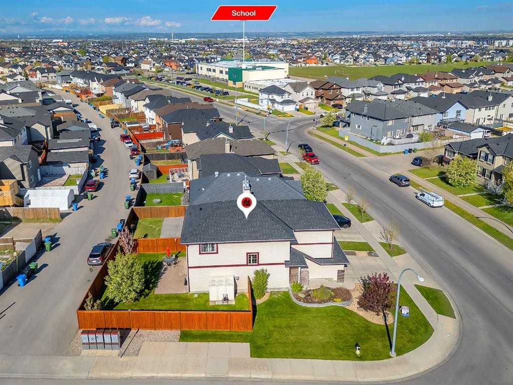 214 Saddlemont Boulevard Ne, Calgary, AB - Outdoor With View