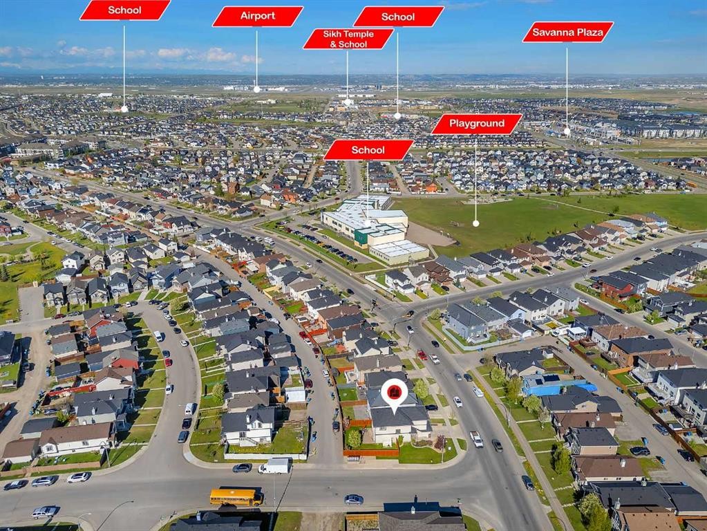 214 Saddlemont Boulevard Ne, Calgary, AB - Outdoor With View