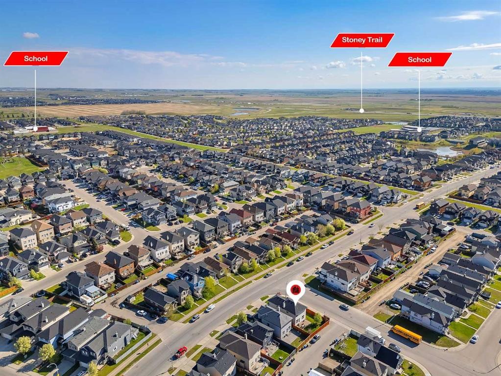 214 Saddlemont Boulevard Ne, Calgary, AB - Outdoor With View