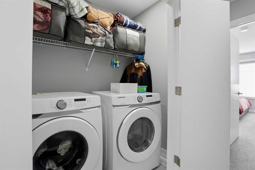 404-95 Skyview Close Ne, Calgary, AB - Indoor Photo Showing Laundry Room