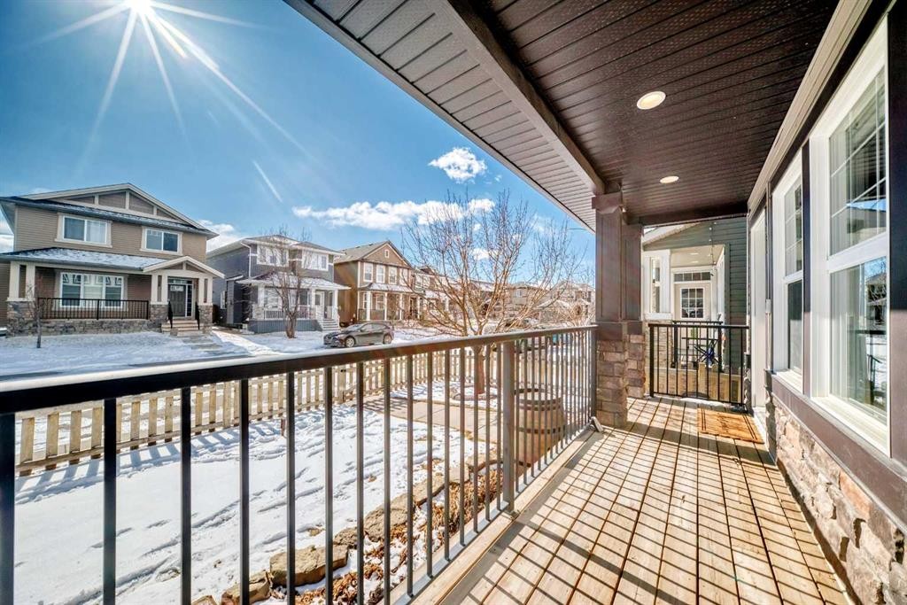 90 Evanspark Road Nw, Calgary, AB - Outdoor With Deck Patio Veranda