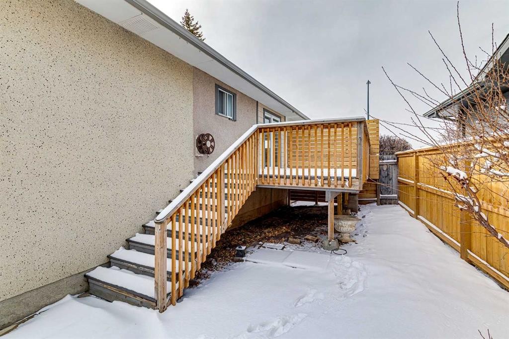 11016 Braton Place Sw, Calgary, AB - Outdoor With Deck Patio Veranda With Exterior