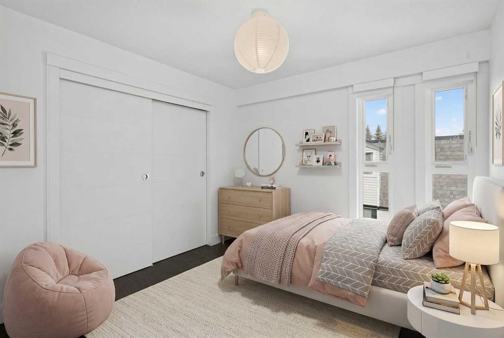 304-512 Cedar Crescent Sw, Calgary, AB - Indoor Photo Showing Bedroom