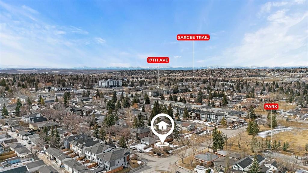 1403 43 Street Sw, Calgary, AB - Outdoor With View