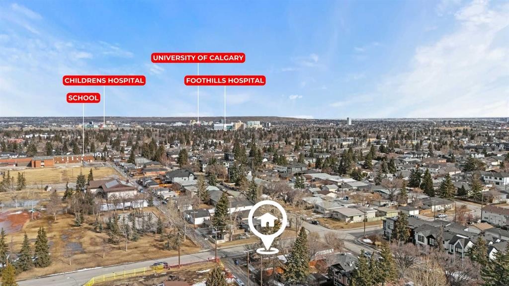 1403 43 Street Sw, Calgary, AB - Outdoor With View