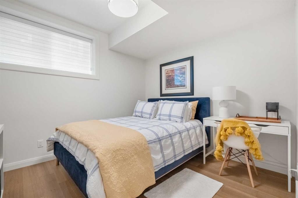 218 Mitchell Heath Nw, Calgary, AB - Indoor Photo Showing Bedroom