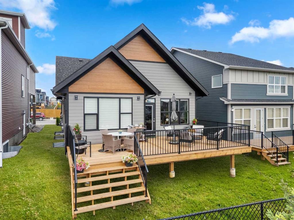 218 Mitchell Heath Nw, Calgary, AB - Outdoor With Deck Patio Veranda