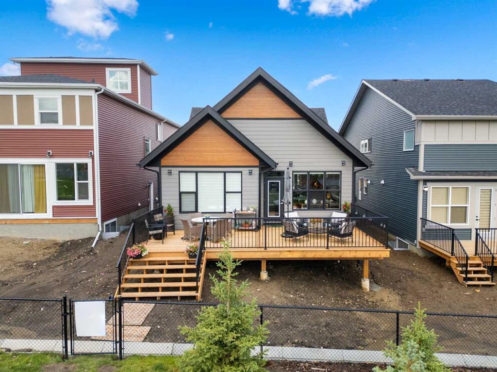 218 Mitchell Heath Nw, Calgary, AB - Outdoor With Deck Patio Veranda