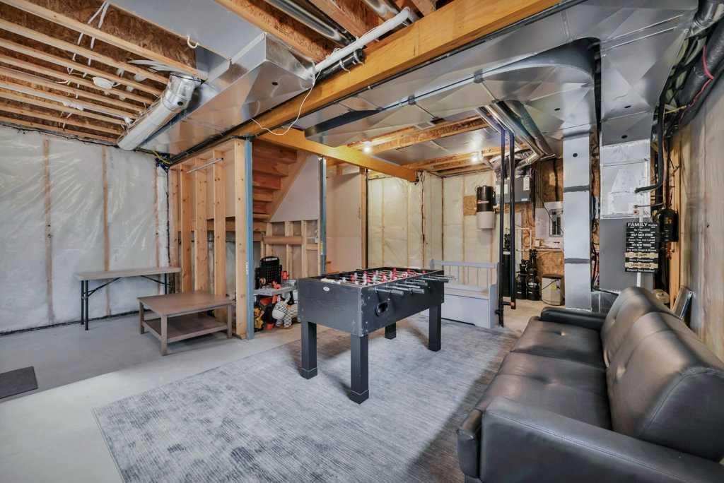 57 Hampton Crescent, Sylvan Lake, AB - Indoor Photo Showing Basement