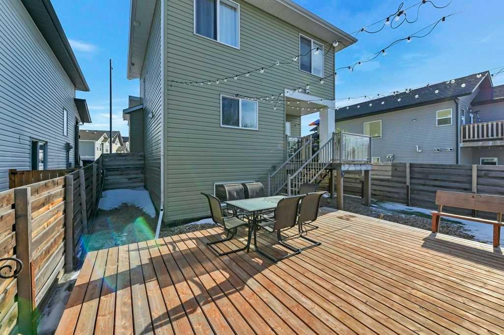57 Hampton Crescent, Sylvan Lake, AB - Outdoor With Deck Patio Veranda With Exterior