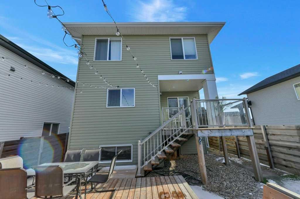 57 Hampton Crescent, Sylvan Lake, AB - Outdoor With Deck Patio Veranda With Exterior
