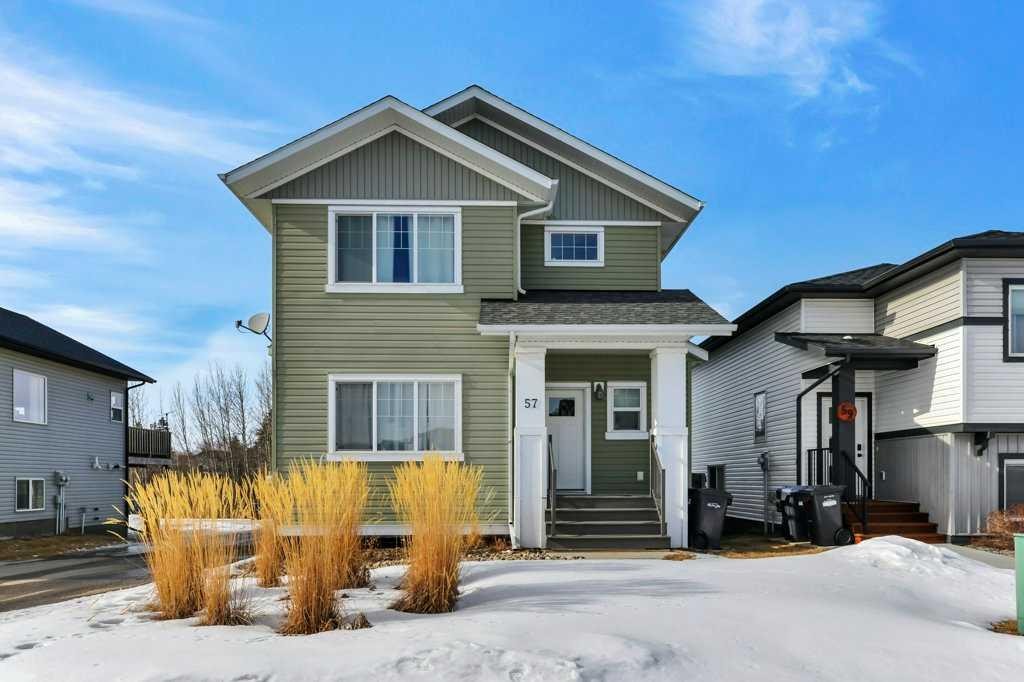 57 Hampton Crescent, Sylvan Lake, AB - Outdoor With Facade