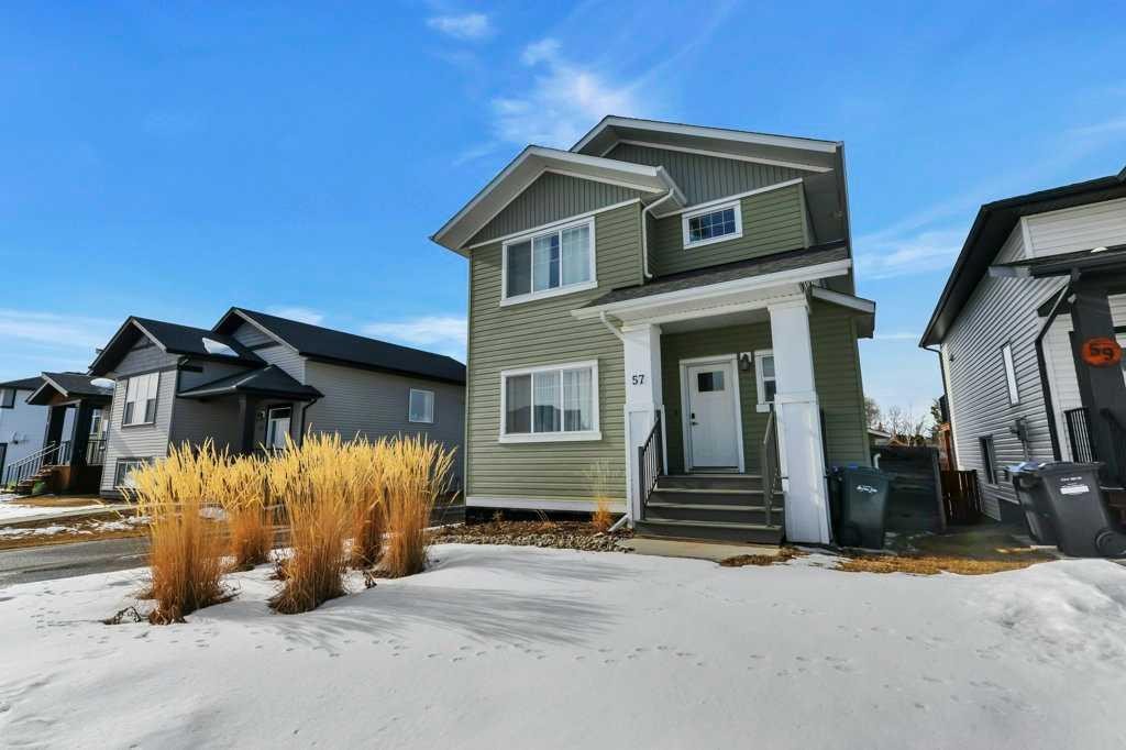 57 Hampton Crescent, Sylvan Lake, AB - Outdoor With Facade