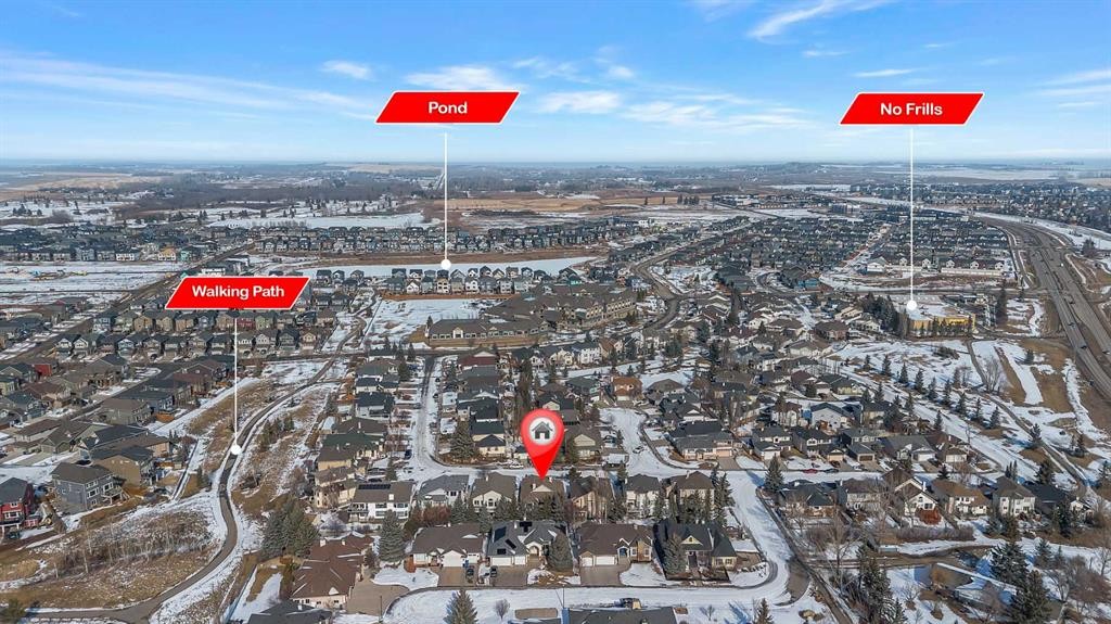 52 Sandstone Ridge Crescent, Okotoks, AB - Outdoor With View