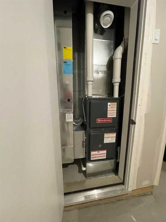 505 Copperstone Manor Se, Calgary, AB - Indoor Photo Showing Basement