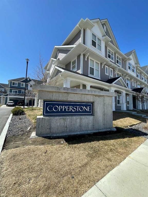 505 Copperstone Manor Se, Calgary, AB - Outdoor With Facade