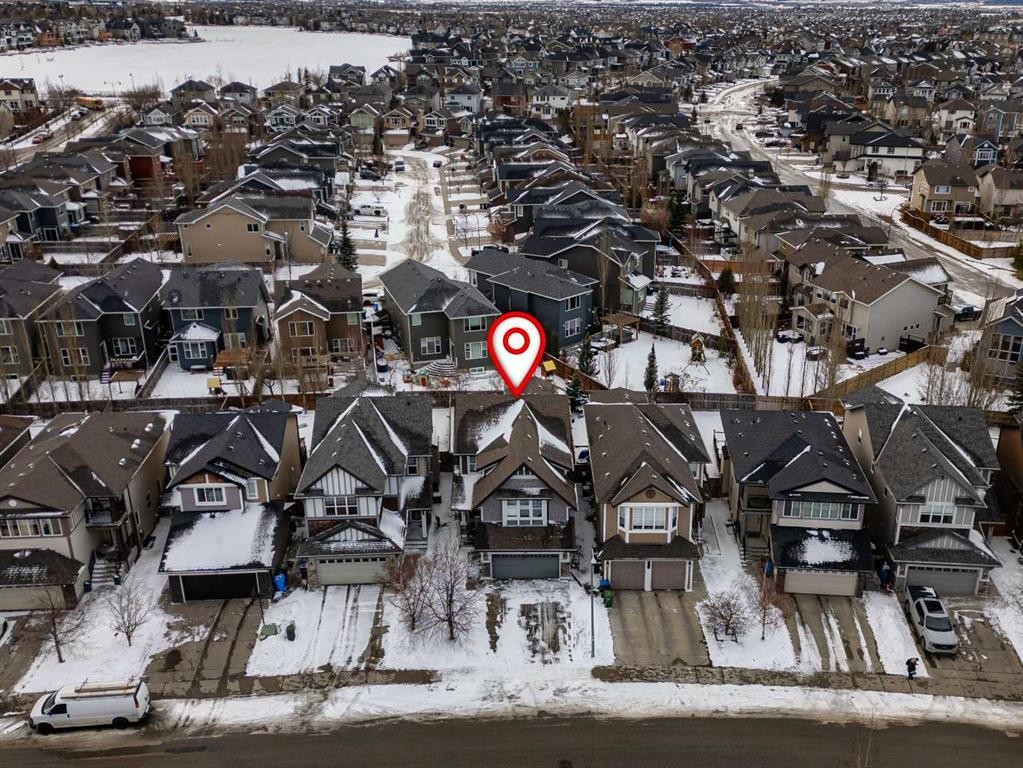 115 Auburn Glen Way Se, Calgary, AB - Outdoor With Body Of Water With Facade