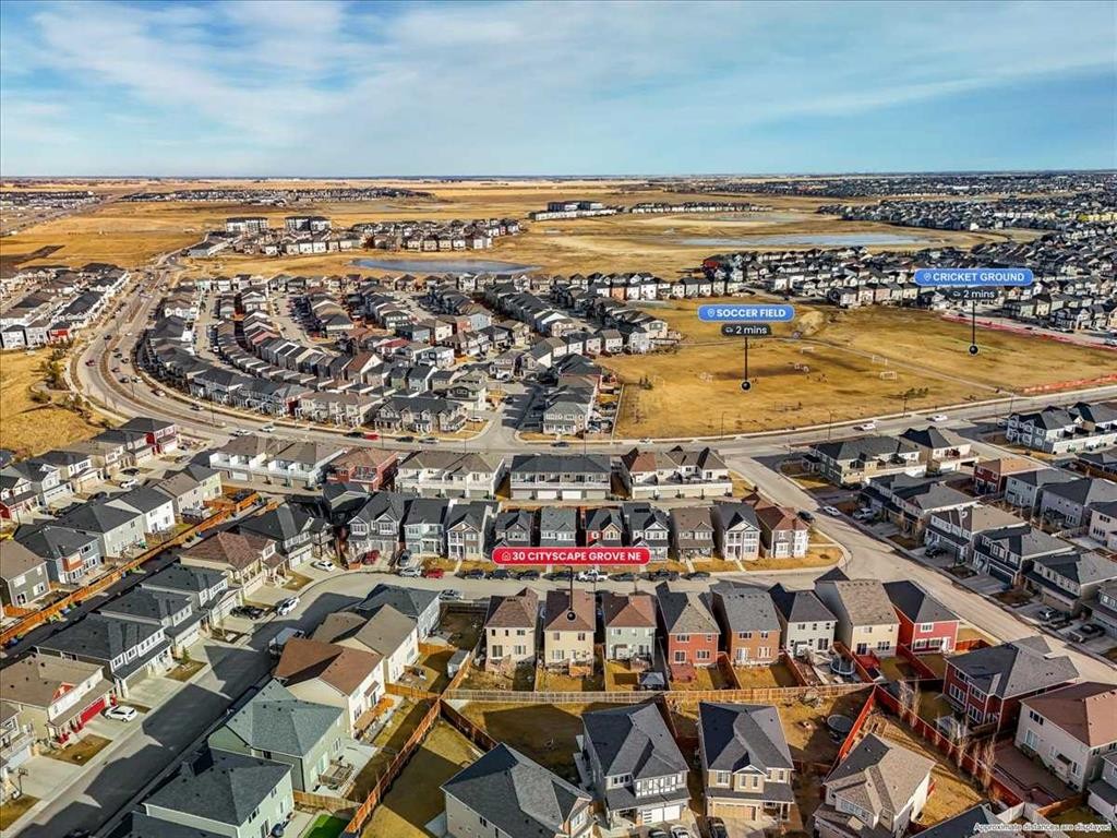 30 Cityscape Grove Ne, Calgary, AB - Outdoor With View
