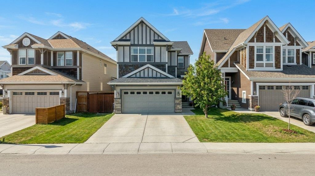 54 Auburn Crest Way Se, Calgary, AB - Outdoor With Facade