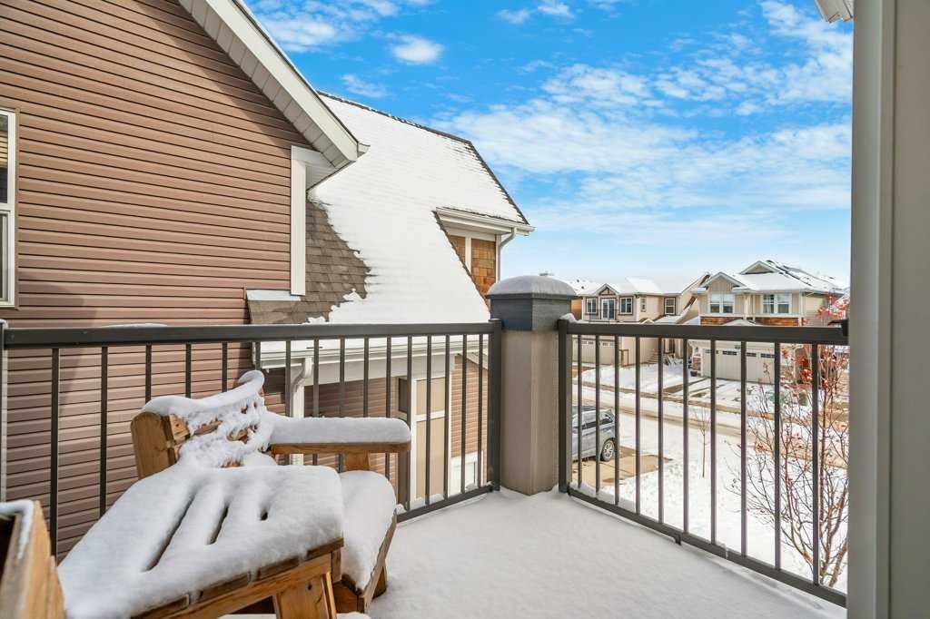 54 Auburn Crest Way Se, Calgary, AB - Outdoor With Balcony With Exterior