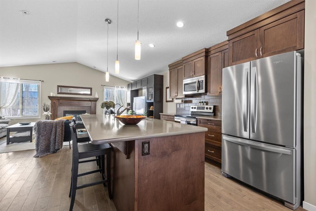 47 Cranford Crescent Se, Calgary, AB - Indoor Photo Showing Kitchen With Stainless Steel Kitchen With Upgraded Kitchen