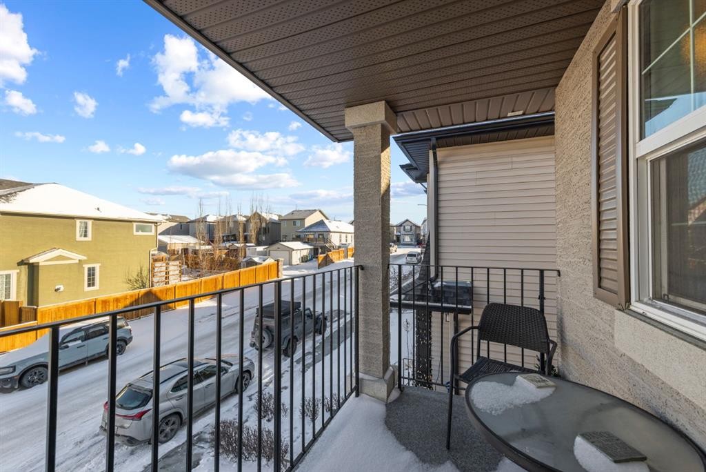 47 Cranford Crescent Se, Calgary, AB - Outdoor With Balcony With Exterior