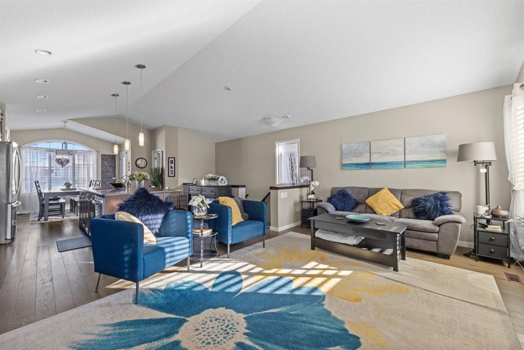47 Cranford Crescent Se, Calgary, AB - Indoor Photo Showing Living Room