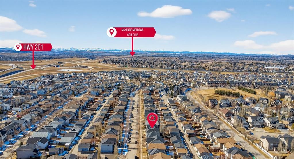 28 Elgin View Se, Calgary, AB - Outdoor With View