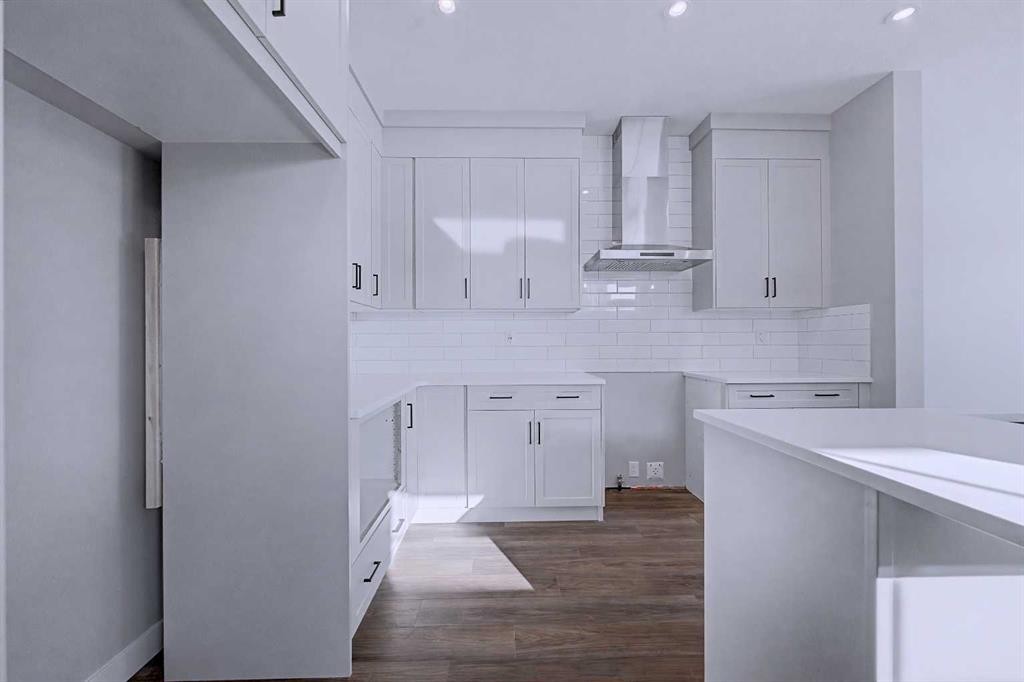 41 Ambleton Boulevard Nw, Calgary, AB - Indoor Photo Showing Kitchen