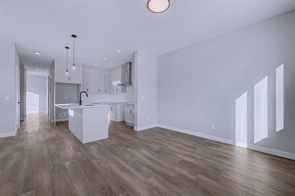 41 Ambleton Boulevard Nw, Calgary, AB - Indoor Photo Showing Kitchen