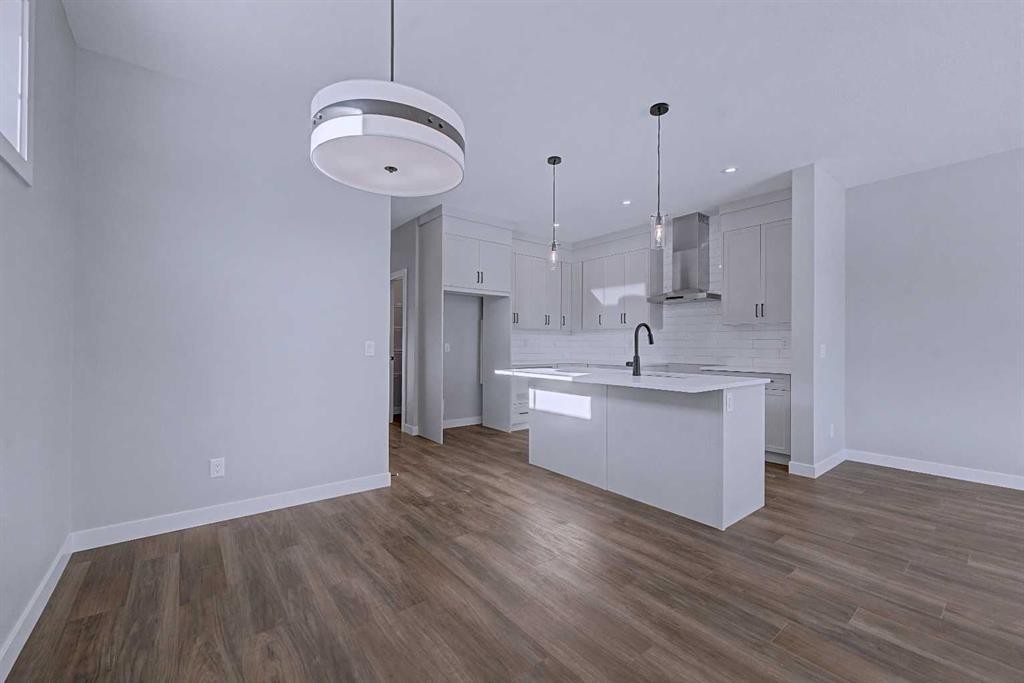 41 Ambleton Boulevard Nw, Calgary, AB - Indoor Photo Showing Kitchen