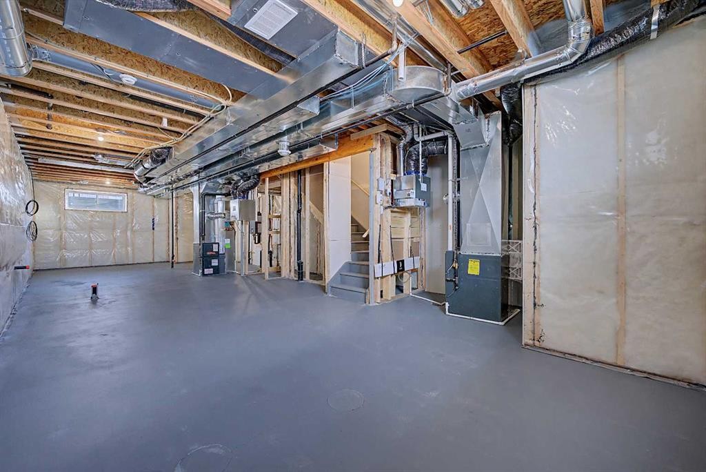41 Ambleton Boulevard Nw, Calgary, AB - Indoor Photo Showing Basement