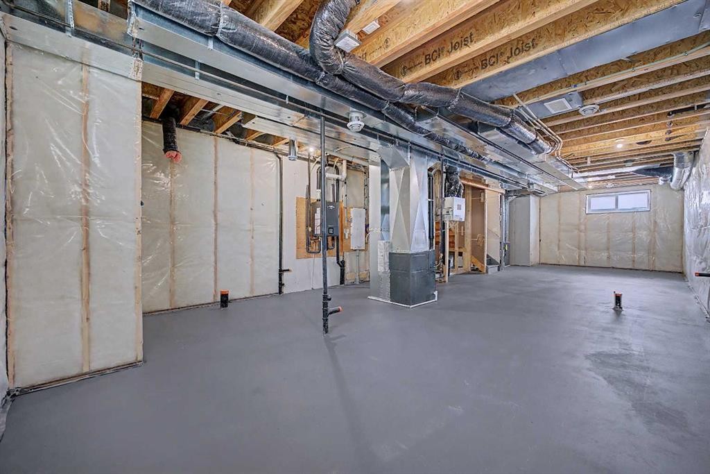 41 Ambleton Boulevard Nw, Calgary, AB - Indoor Photo Showing Basement