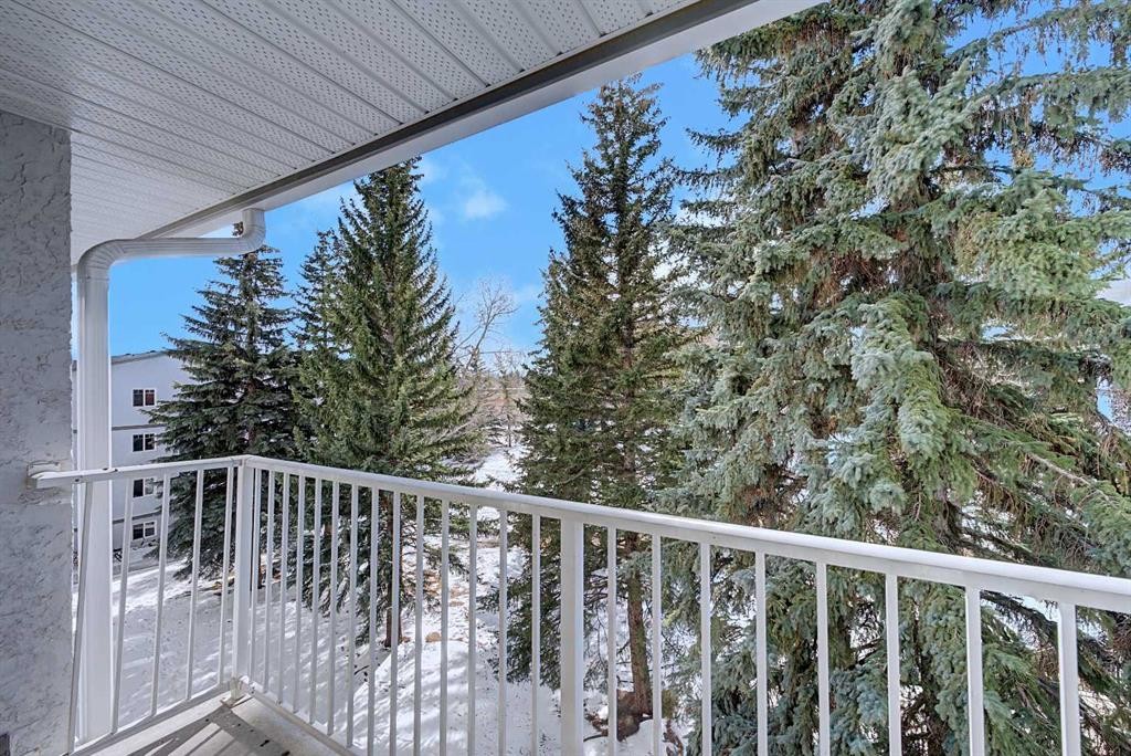 402C-5601 Dalton Drive Nw, Calgary, AB - Outdoor With Balcony