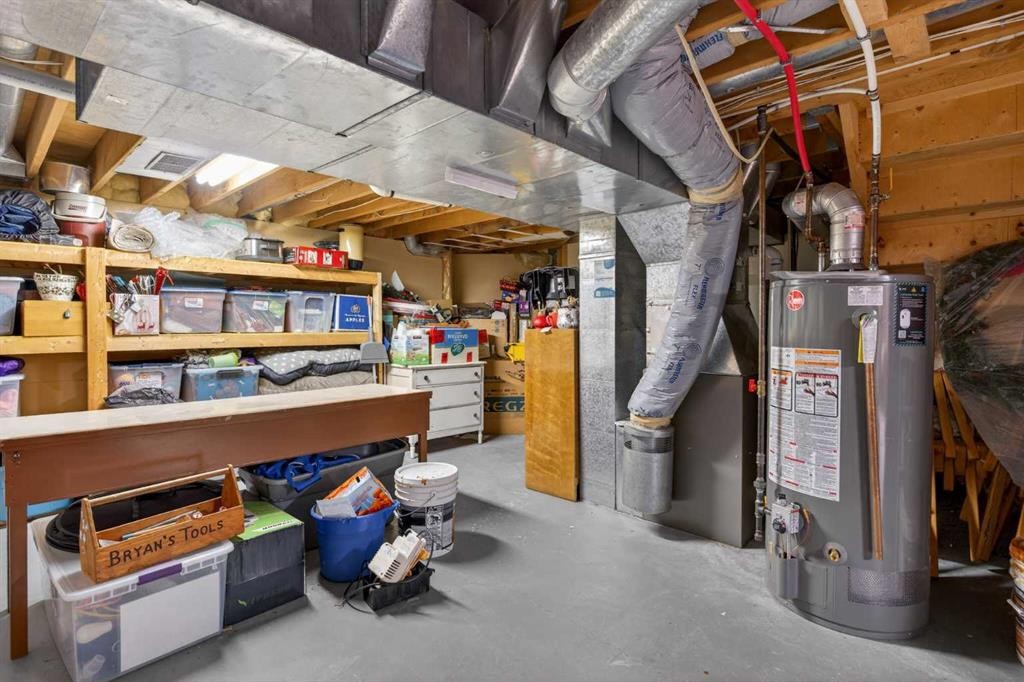 204 Sunrise Circle Se, Calgary, AB - Indoor Photo Showing Basement