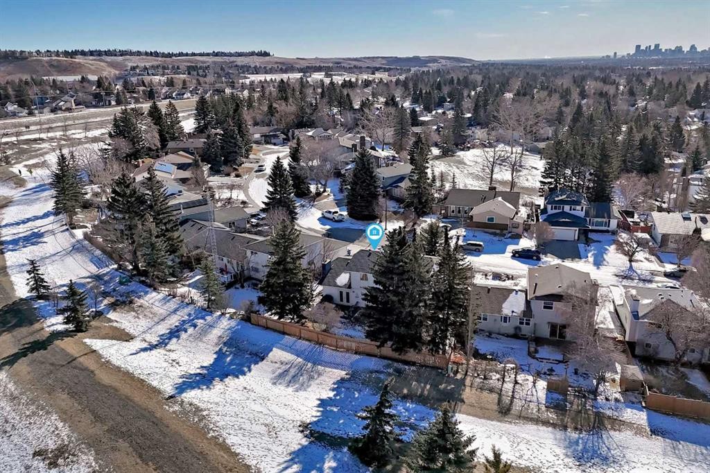 6007 Dalcastle Crescent Nw, Calgary, AB - Outdoor With View