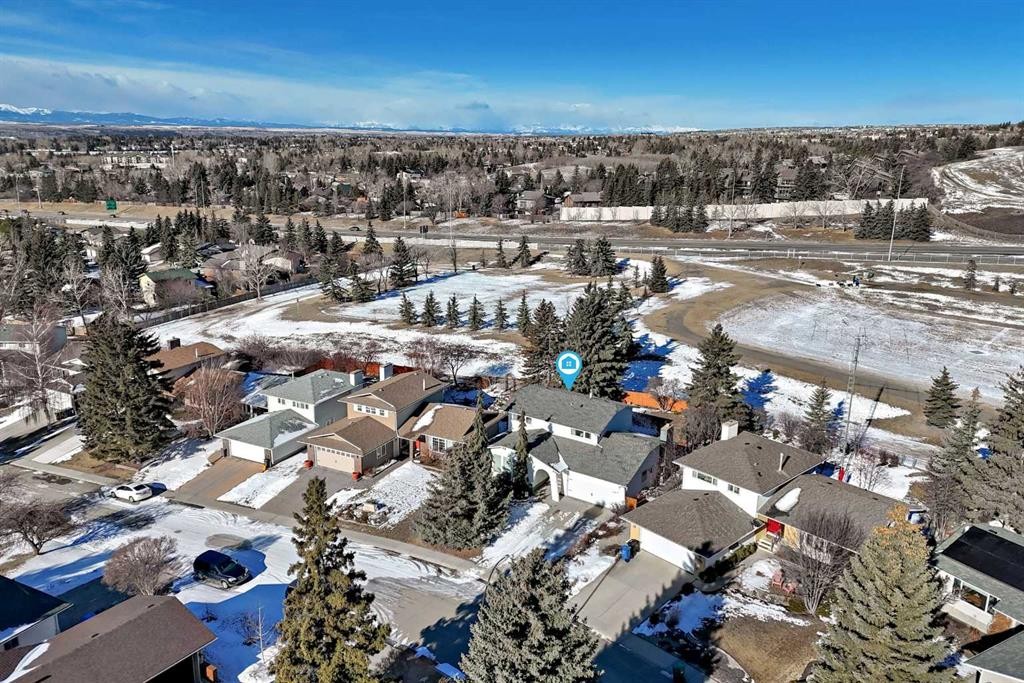 6007 Dalcastle Crescent Nw, Calgary, AB - Outdoor With View