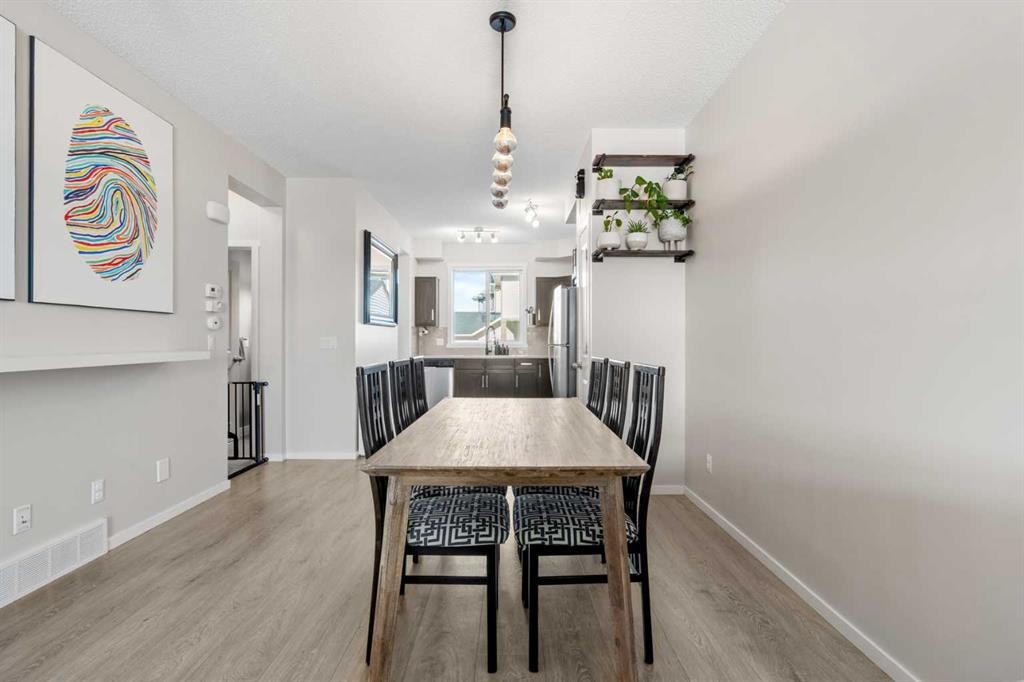 56 Legacy Main Street Se, Calgary, AB - Indoor Photo Showing Dining Room