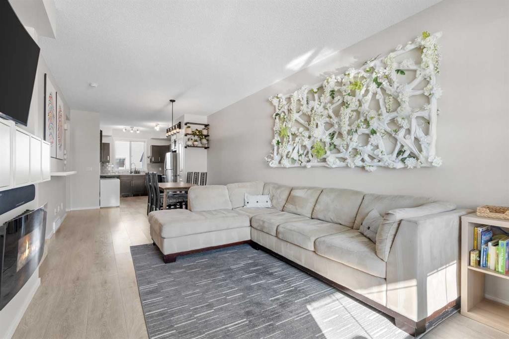 56 Legacy Main Street Se, Calgary, AB - Indoor Photo Showing Living Room