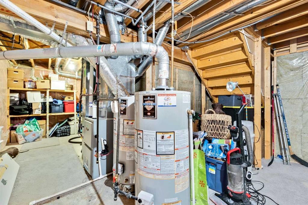 224 Macewan Ridge Close Nw, Calgary, AB - Indoor Photo Showing Basement