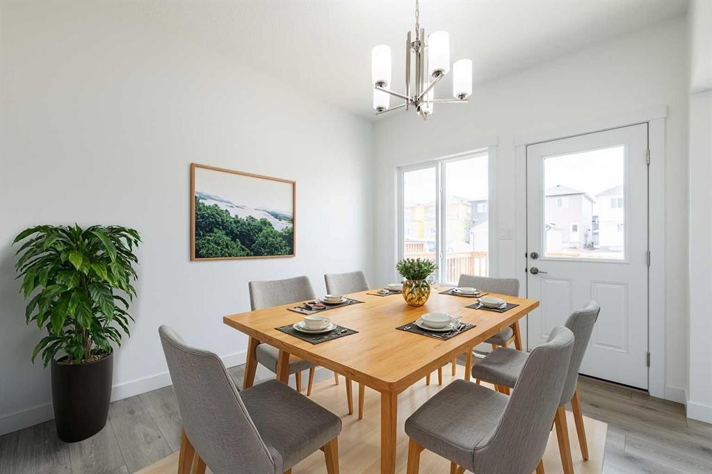 260 Clearview Court, Chestermere, AB - Indoor Photo Showing Dining Room