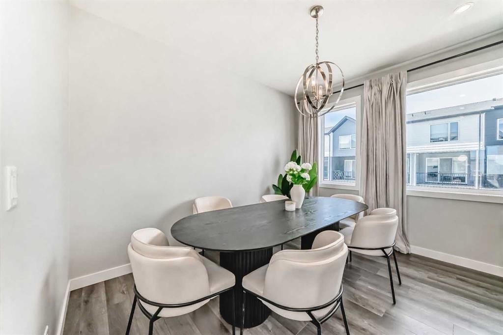 413 Skyview Ranch Circle Ne, Calgary, AB - Indoor Photo Showing Dining Room