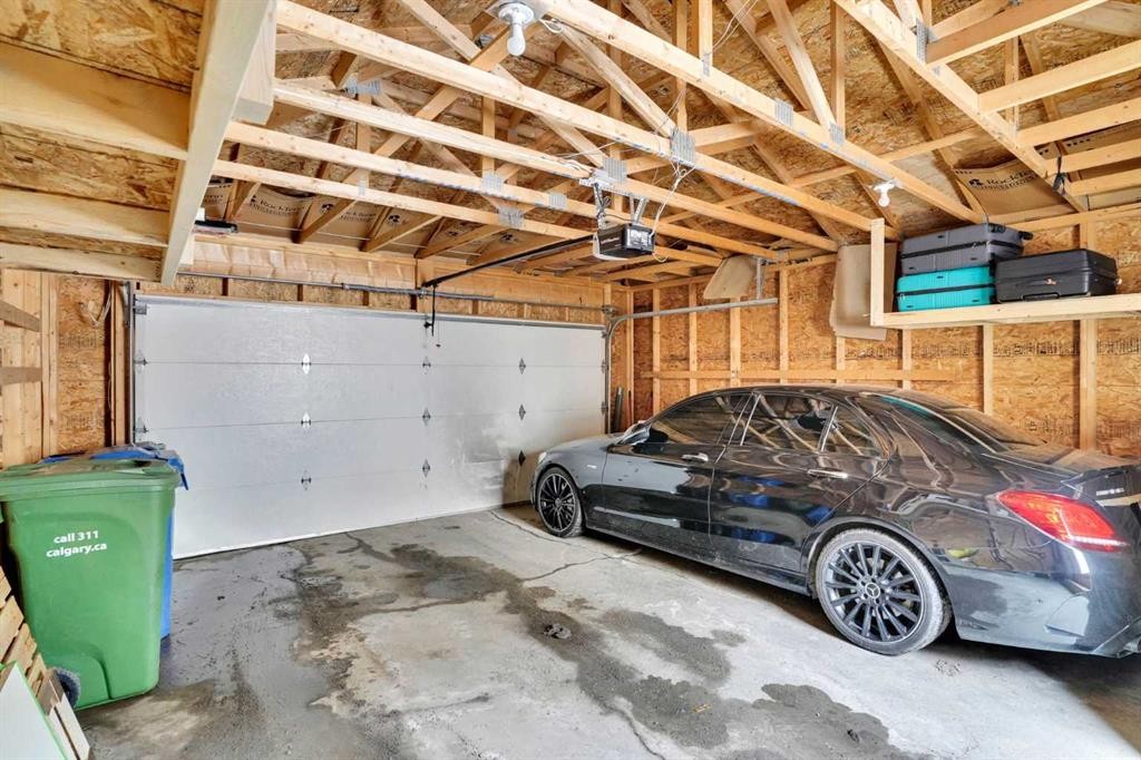 44 Skyview Ranch Lane Ne, Calgary, AB - Indoor Photo Showing Garage