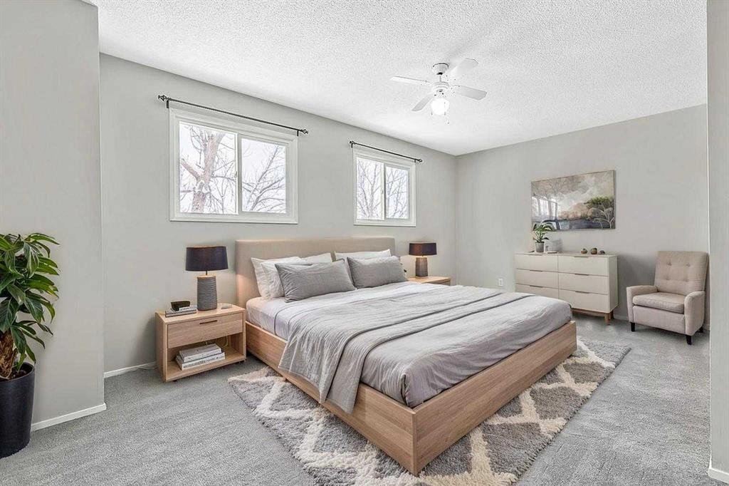 129 Berwick Drive Nw, Calgary, AB - Indoor Photo Showing Bedroom