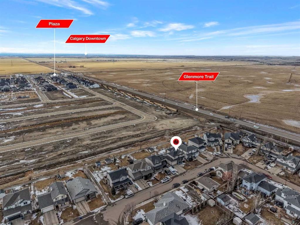 156 Bishop Crescent Nw, Langdon, AB - Outdoor With View