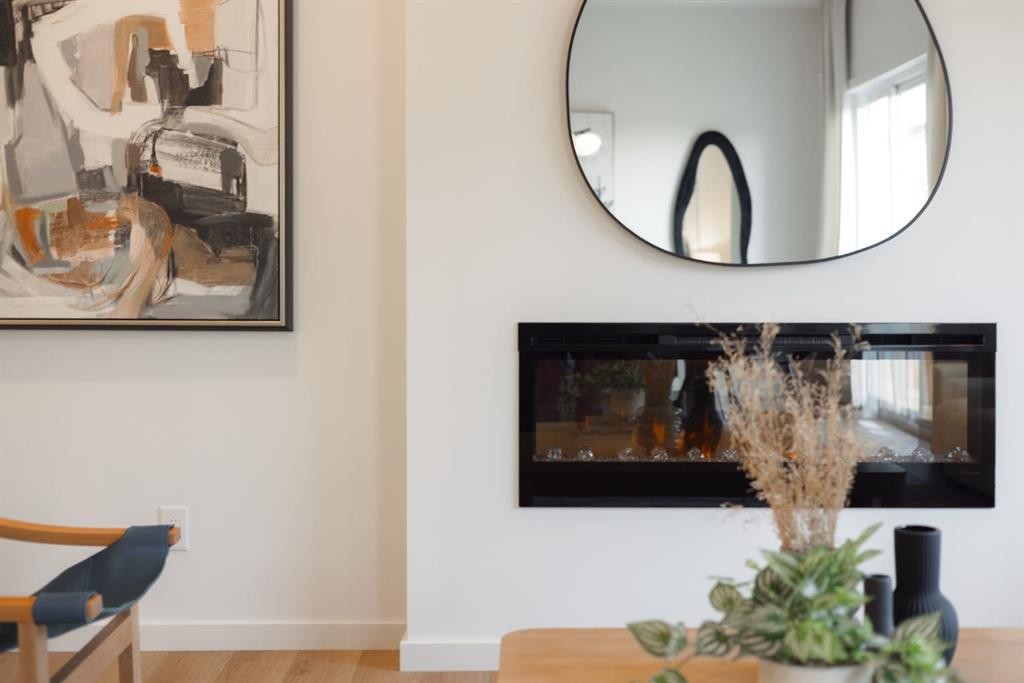 80 Creekside Path Sw, Calgary, AB - Indoor With Fireplace
