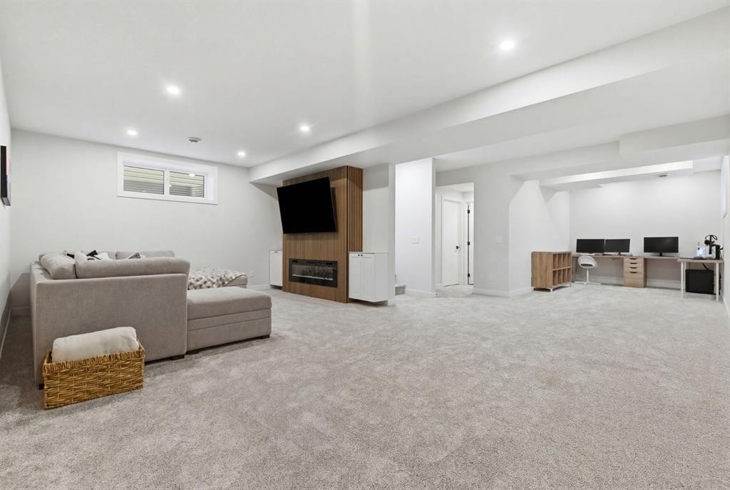117 Ranchers View, Okotoks, AB - Indoor Photo Showing Basement