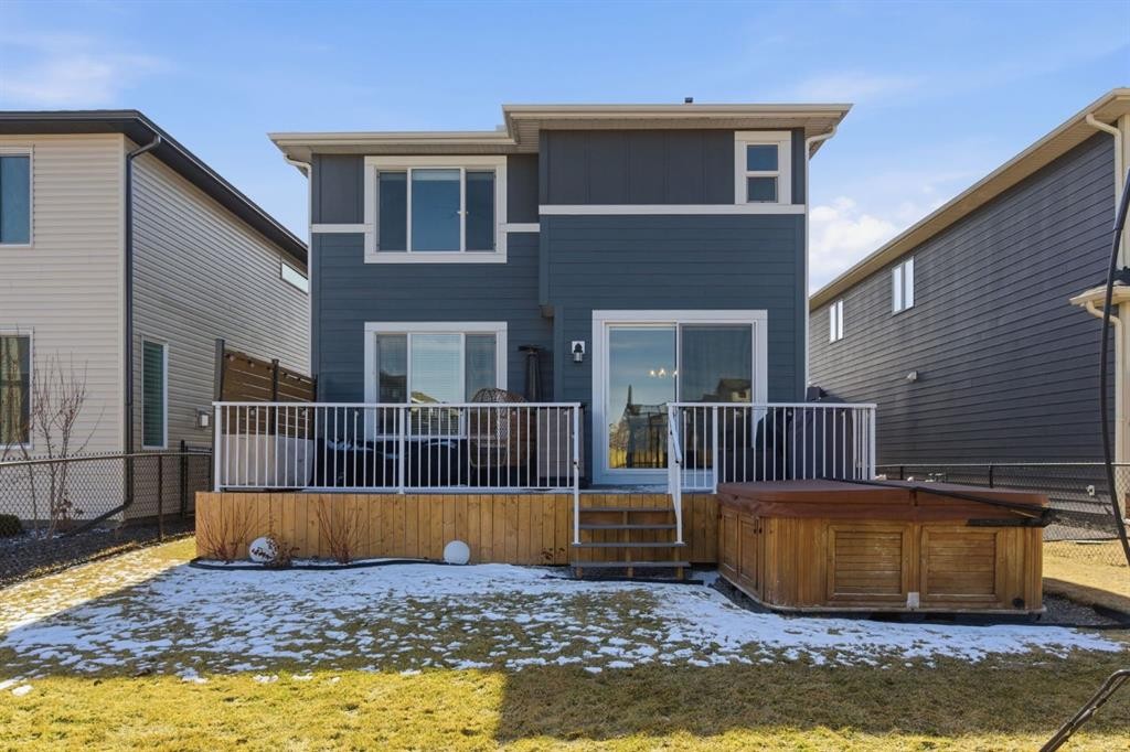 117 Ranchers View, Okotoks, AB - Outdoor With Deck Patio Veranda