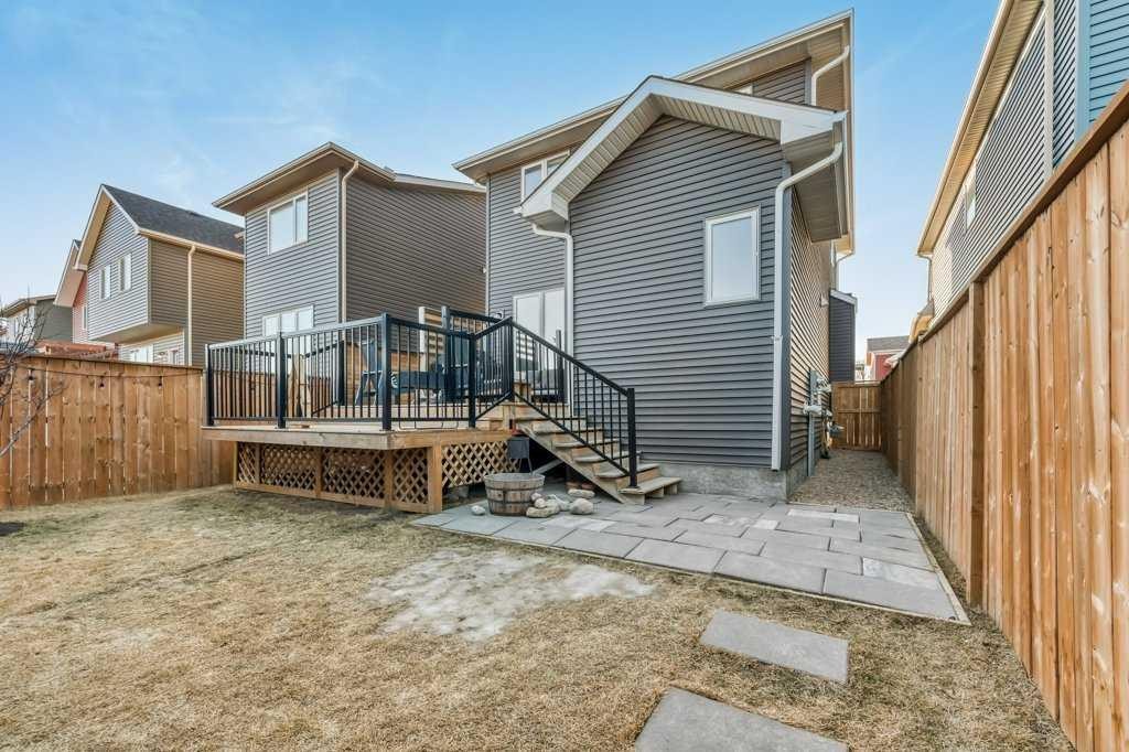 92 Fireside Crescent, Cochrane, AB - Outdoor With Deck Patio Veranda With Exterior